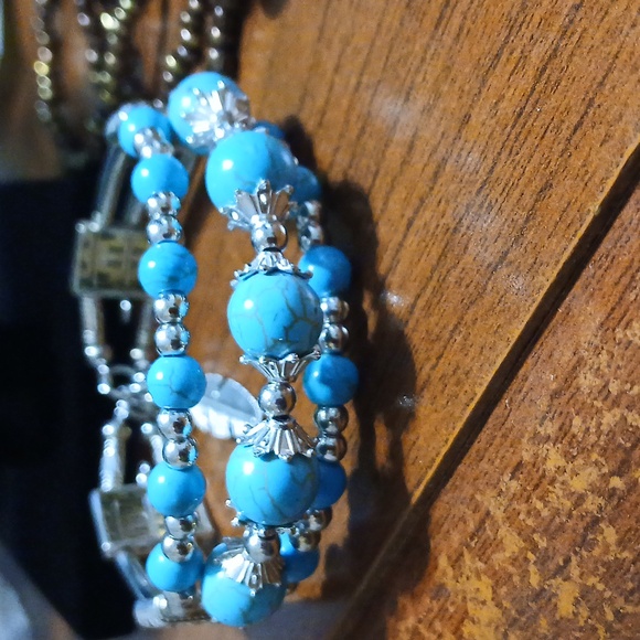 Vintage Jewlery, Stones, Earrings, Some Signed And Stamped - Picture 2 of 4